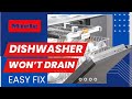 ✨ MIELE DISHWASHER WON’T DRAIN - FAST - EASY FIX ✨