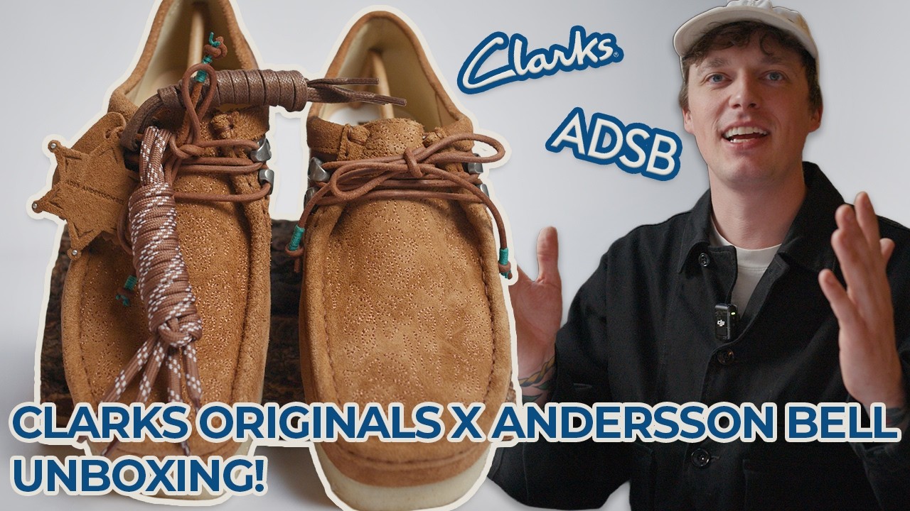 Clarks Originals X Andersson Bell Wallabee UNBOXING! - YouTube