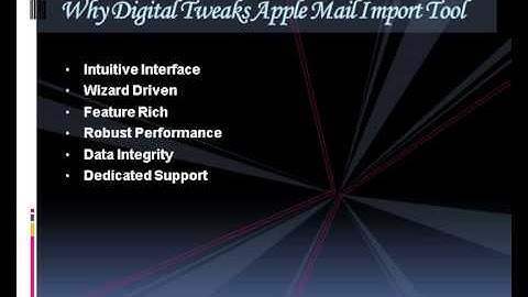Outlook to Mail Mac | Outlook to Apple Mail Converter - Digital Tweaks
