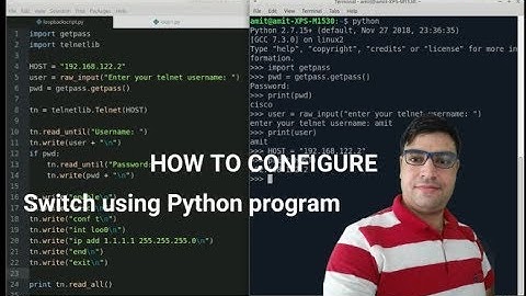 #Python_Programming#Network_Programmabilty#CCNA#CCNP#CCIE  Python for Network Engineers  -(PART-2)