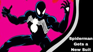 Black Suit SpiderMan Origin  Secret Wars