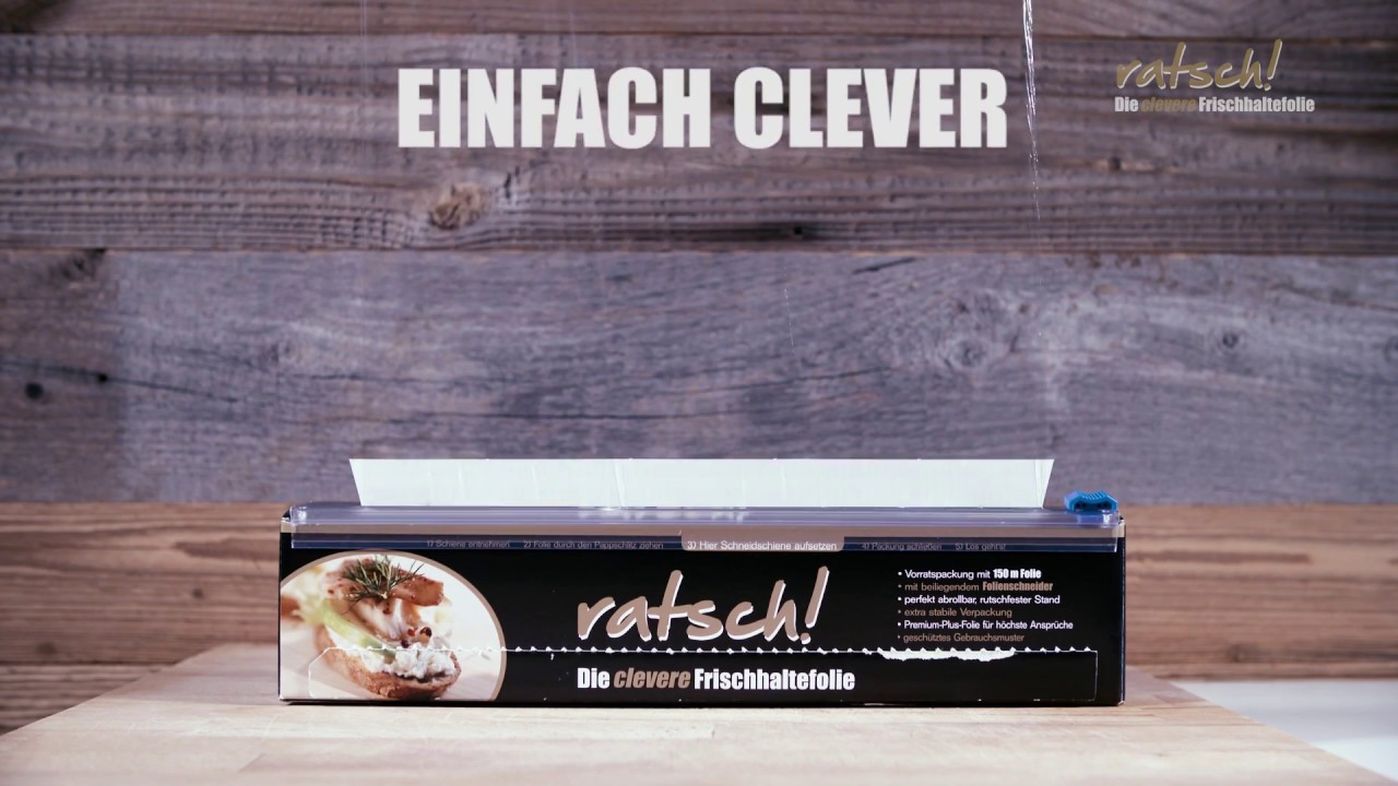 ratsch! Die clevere Frischhaltefolie - Produktfilm