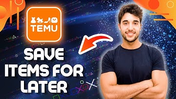 How to SAVE Items on Temu app 2024 (Add To Wishlist on Temu)