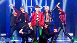 POWERFUL Bandan Boy Scouts (BTS) - Run (Run) @ Popular song Inkigayo 20151213