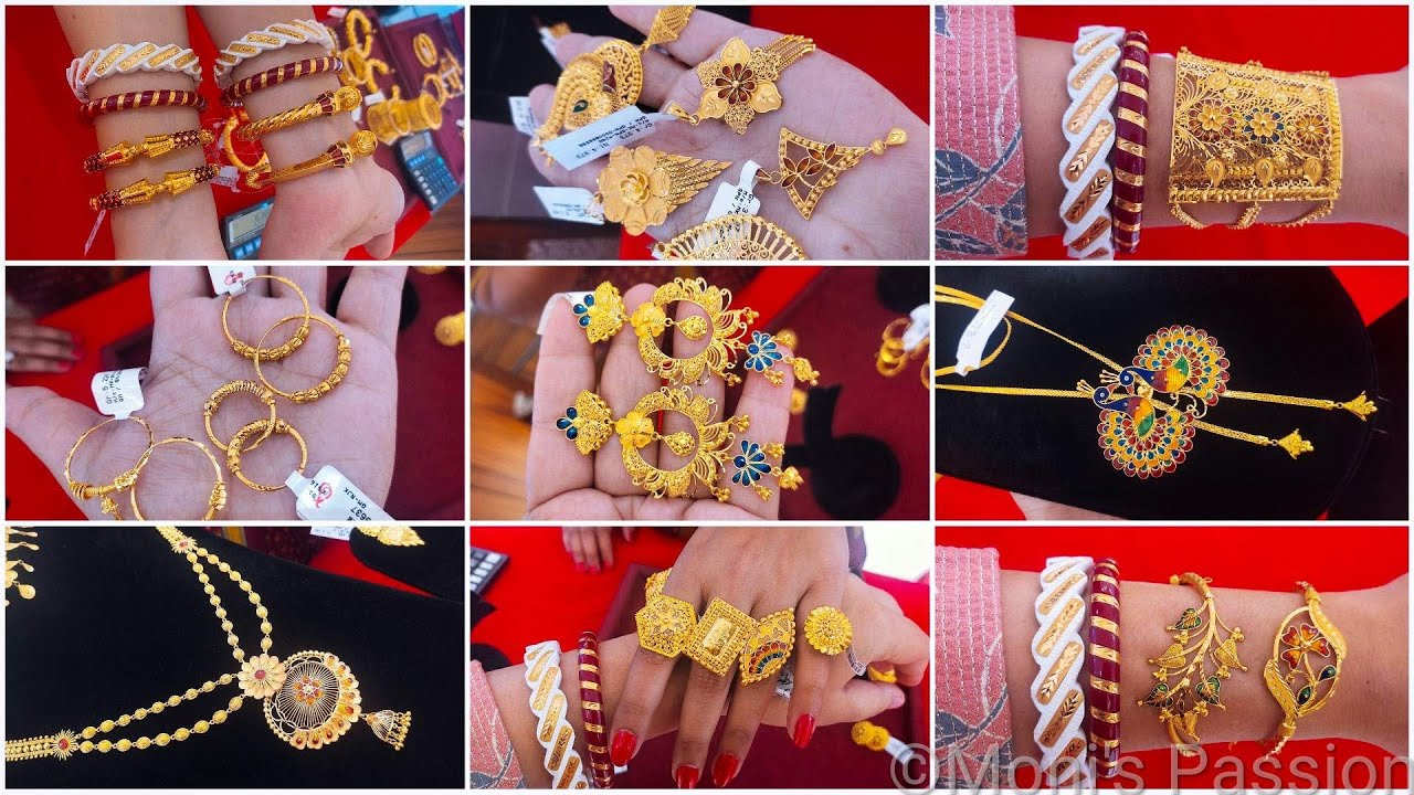 SENCO GOLD ৩ গ্রাম থেকে গোল্ড সলিড জুয়েলারী / latest light weight jewellery jewelry gold design 2023
