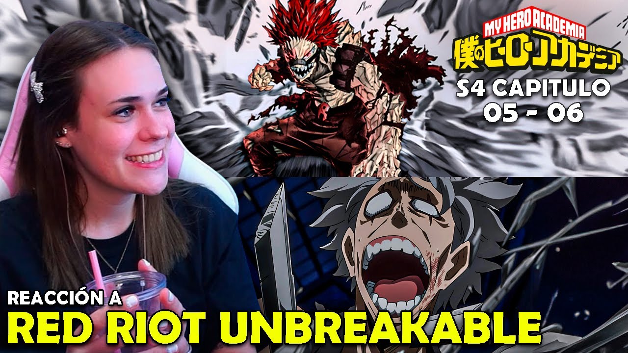 LA TRANSFORMACION DE RED RIOT | REACCIÓN A BOKU NO HERO TEMPORADA 4 ...