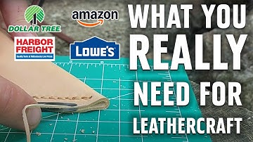 Most Leather Kits ARE A SCAM (Build Your Own With These Simple Tools)