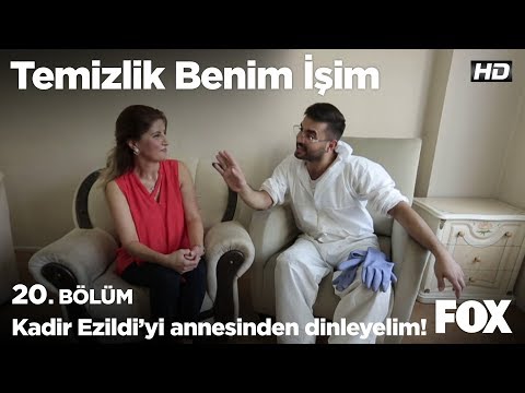 Kadir Ezildi’yi annesinden dinleyelim! Temizlik Benim İşim 20. Bölüm