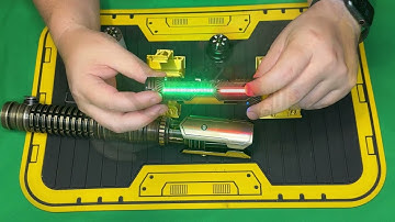 Install Demo of Royal Custom Armory modified Saberforge Cleric for David Kiu of The Saber Museum