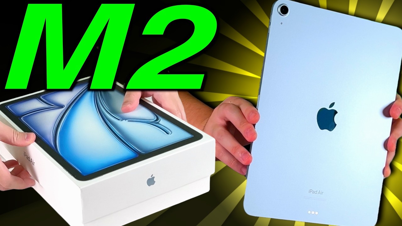 My FIRST iPad Air! 🩵 - M2 iPad Air UNBOXING! - YouTube