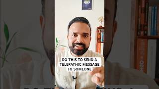 Day35: Send A Telepathic Message To Someone | Telepathy Technique | Awesome AJ #shorts