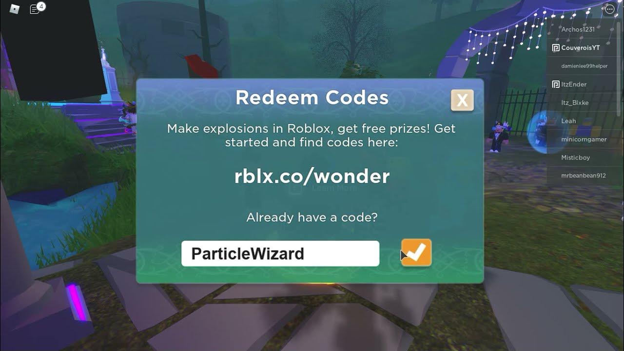ROBLOX 4 NEW CODES, BUILD IT PLAY IT MANSION OF WONDER! GET FREE ITEMS NOW! YouTube