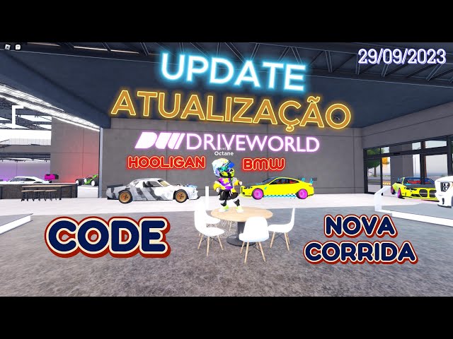 NOVO CÓDIGO! Review DriveWorld Atualização