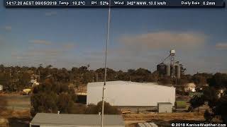 8 May 2018 - South Facing WeatherCam Timelapse