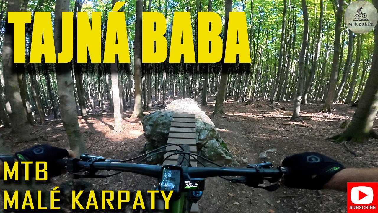 Pre mňa dosť hustá novinka na Tajnej Babe / MTB Malé Karpaty / Pezinská baba trails
