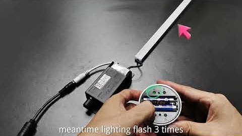 RFBT15-2 4G Single zone led remote control pair code Video