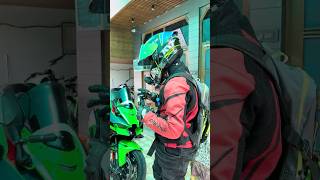 Conditions after riding zx10r in 45 degree temperature 🤒 / always wear full gears 