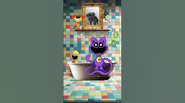 POV 🥰🤗 in the bathroom | Smiling Critters and Zoonomaly