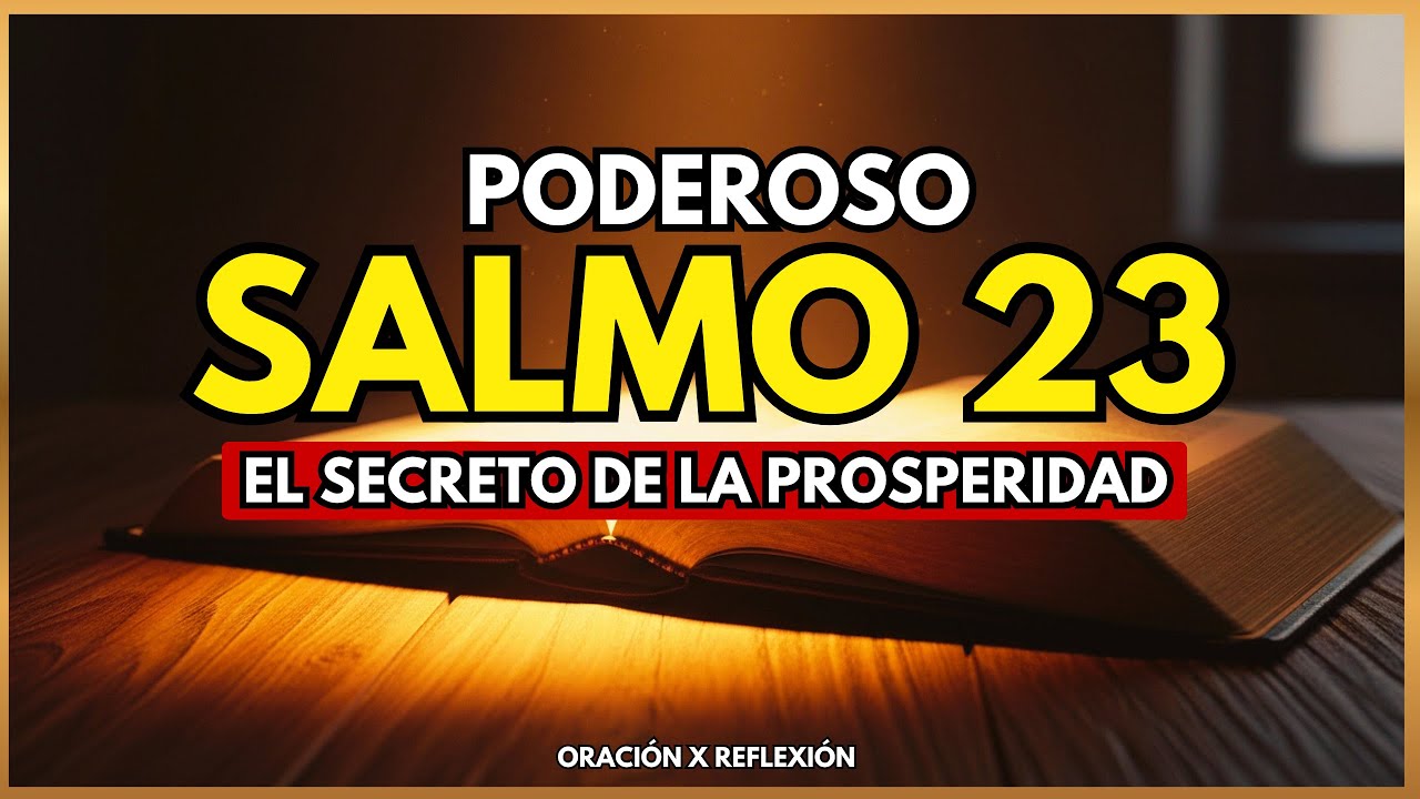 PODEROSO SALMO 23 LA PROSPERIDAD DE DIOS - YouTube