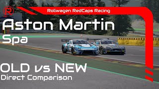 Aston Martin | OLD vs NEW | Direct Hotlap Comparison | ACC Xbox | Spa screenshot 4