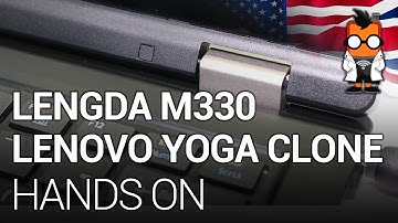 Lengda M330 - Lenovo Yoga Clone 13-inch convertible notebook hands on at Computex 2014