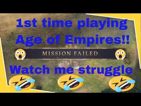 Age of empires rookie plays English campaign