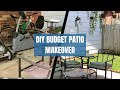 Budget DIY Patio Makeover