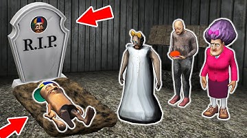Granny vs Tung Tung Sahur vs Scary Teacher vs R.I.P. - funny horror animation (p.220)