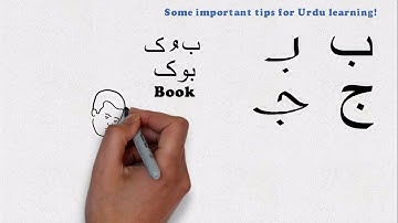 Leer Urdu - Les 3 - Het Urdu-alfabet en zijn posities en vormen