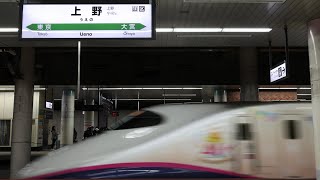 【ありがとうディズニー新幹線】E2系J69編成※ Magical Dream Shinkansen※団臨（新青森→東京）上野駅発車