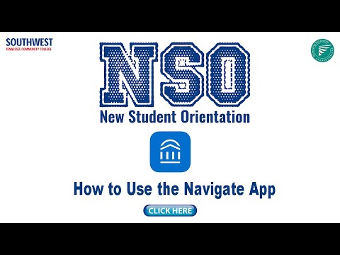 NSO: How To Use The Navigate App