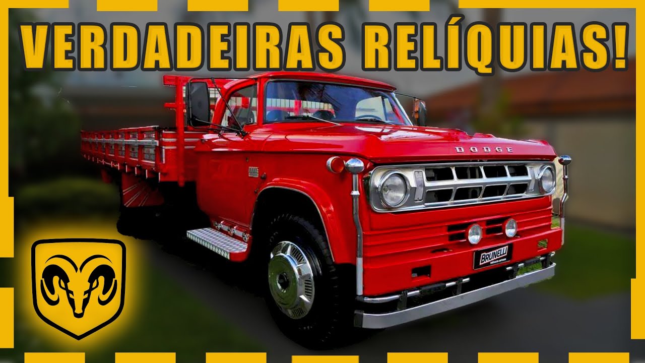 HISTÓRIA DOS CLÁSSICOS CAMINHÕES DA DODGE NO BRASIL! - YouTube