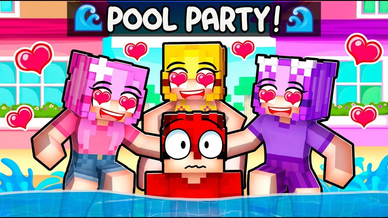 I Survived A GIRLS ONLY POOL PARTY!