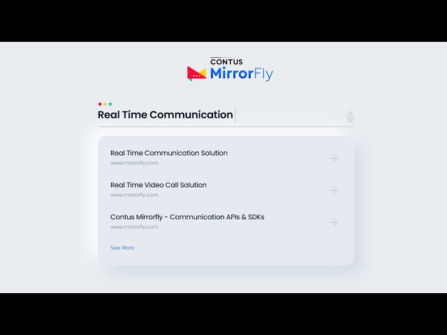 CONTUS MirrorFly Makes Video Communication, Enterprise Ready, Easy and Breezy!