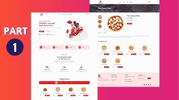 React Responsive Food Delivery App Ecommerce Website Design using ReactJs & Redux Toolkit - PART 01