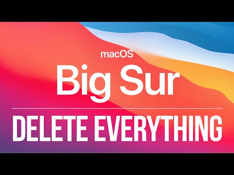 Will installing macOS Big Sur delete everything?