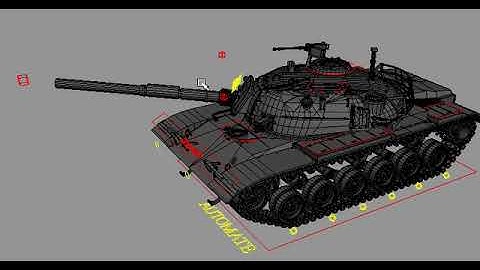 Tank Rig in Maya