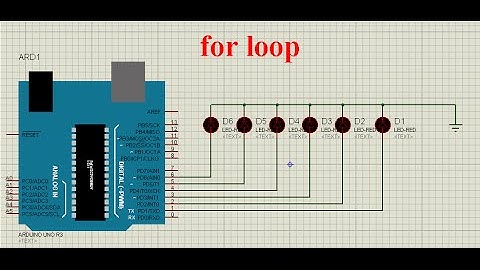 Arduino tutorial:blinking multiple leds on proteus in hindi