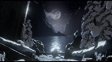 Creating a quick Unreal Engine 4 snowy mountain scene