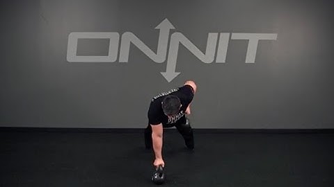 Kettlebell Exercise: Renegade Row