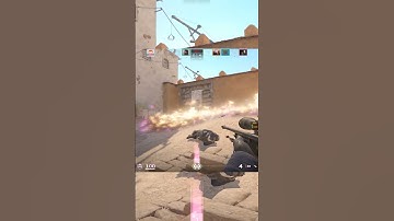🔥 INSANE Smoke Kill in CS2! 💨💀 #shorts