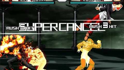 [Mugen||Battle]Kyo Kusanagi/Iori Yagami Vs Clone 9-A/Clone 10-A