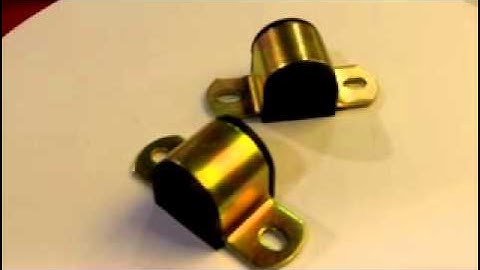 Maintenance-Free Urethane Midsection Sway Bar Bushings from ADDCO Manufacturing Inc. ID10407