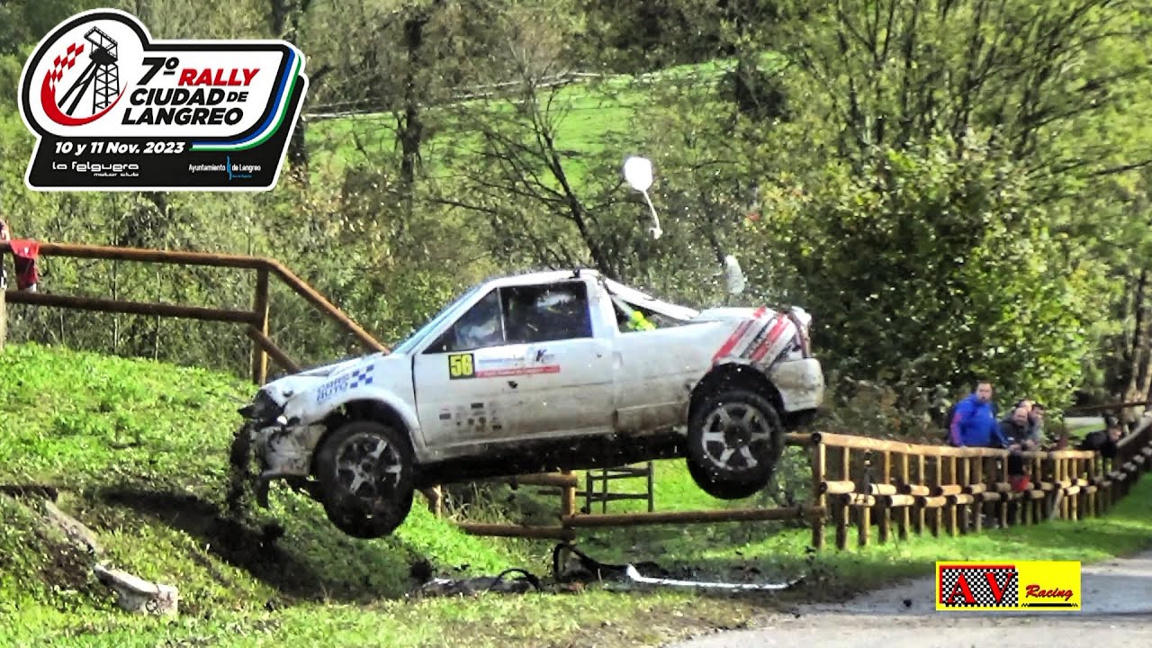 Rally Ciudad de Langreo 2023 | Crashes, Show & Action | A.V.Racing
