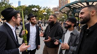 Heated Debate Against Jews In NYC W/ Orthodox Muslim & Adam Saleh