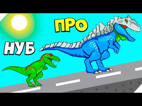 Видео: ДИНОЗАВР РЕКС РАЗРУШАЕТ ГОРОД! Jurassic Dinosaur City Rampage