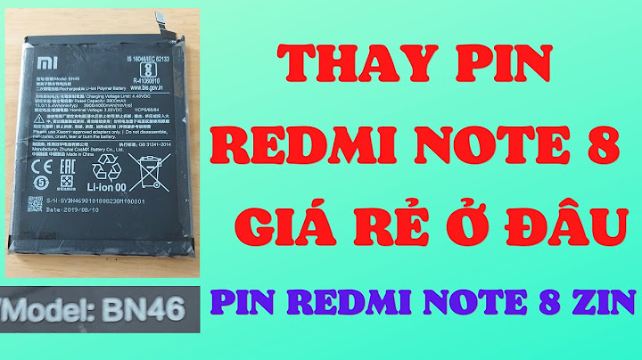 Đánh giá thời lượng pin xiaomi redmi note 8 năm 2024