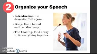 COR1 L3 Principles of Speech Delivery