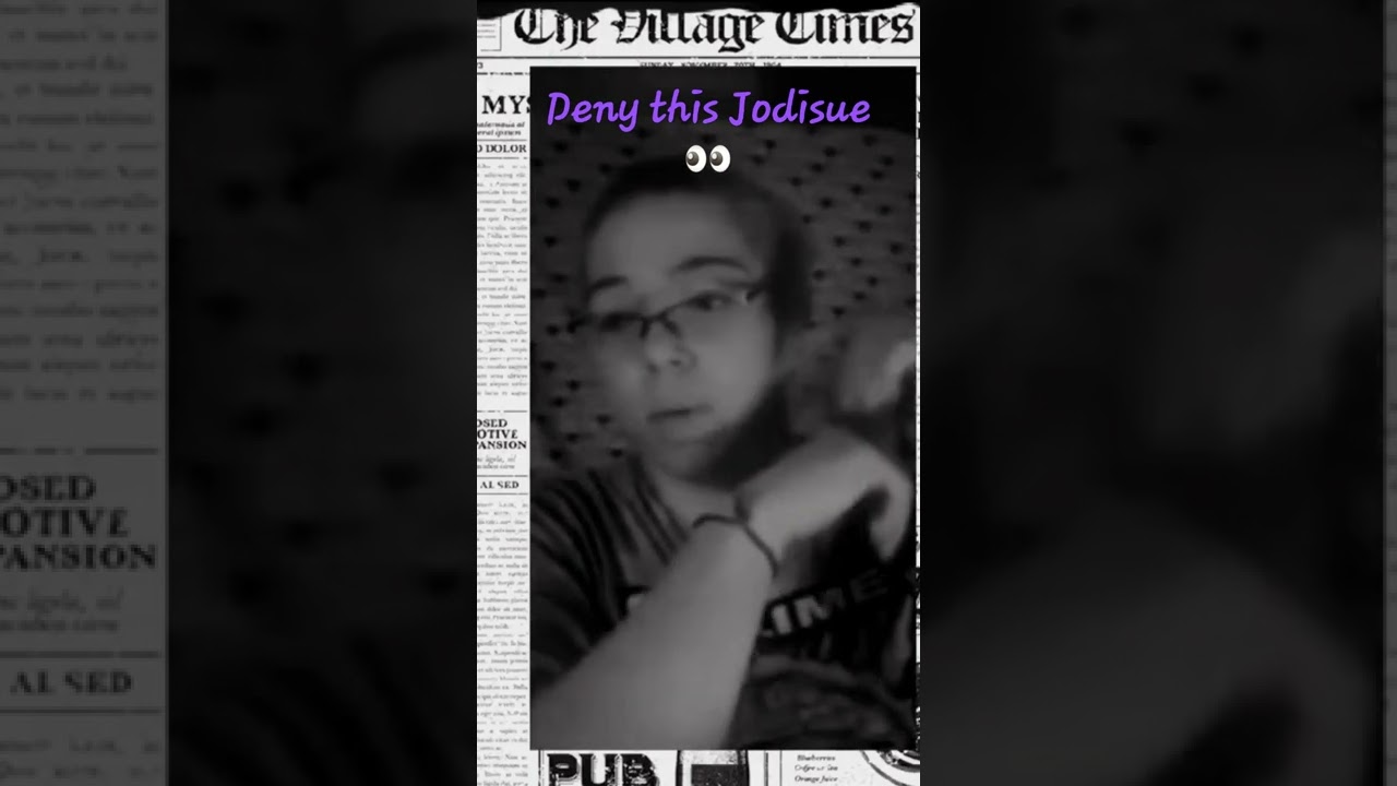 Can't deny this Jodisue 