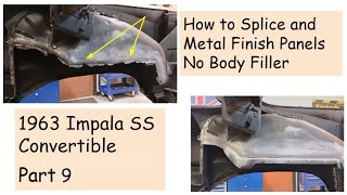 How to Splice and Join  Body Panels  DIY Auto Restoration